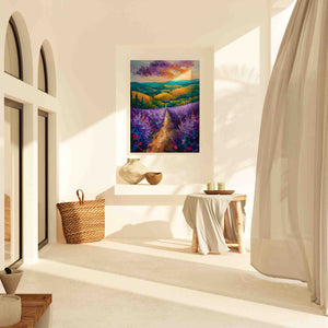 Farm Sunset - Luxury Wall Art