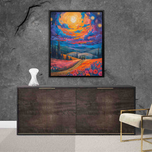 Farm Sunset - Luxury Wall Art