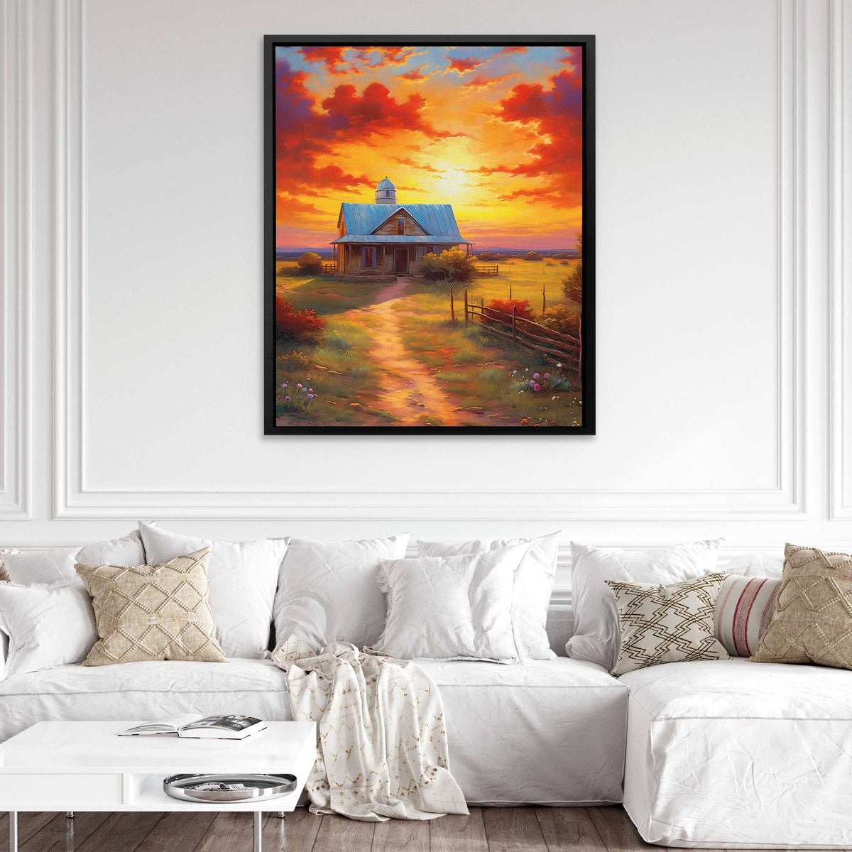 Farmstead Melodies - Luxury Wall Art