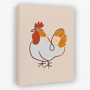 Farmyard Cluck - Luxury Wall Art