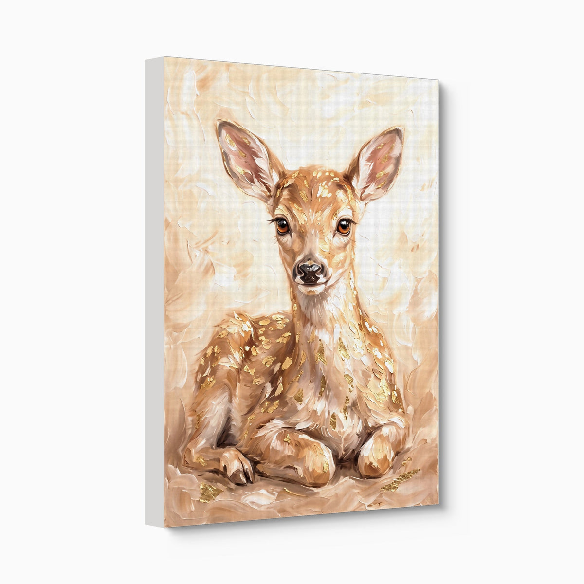 Fawn Dappled Cream - Luxury Wall Art