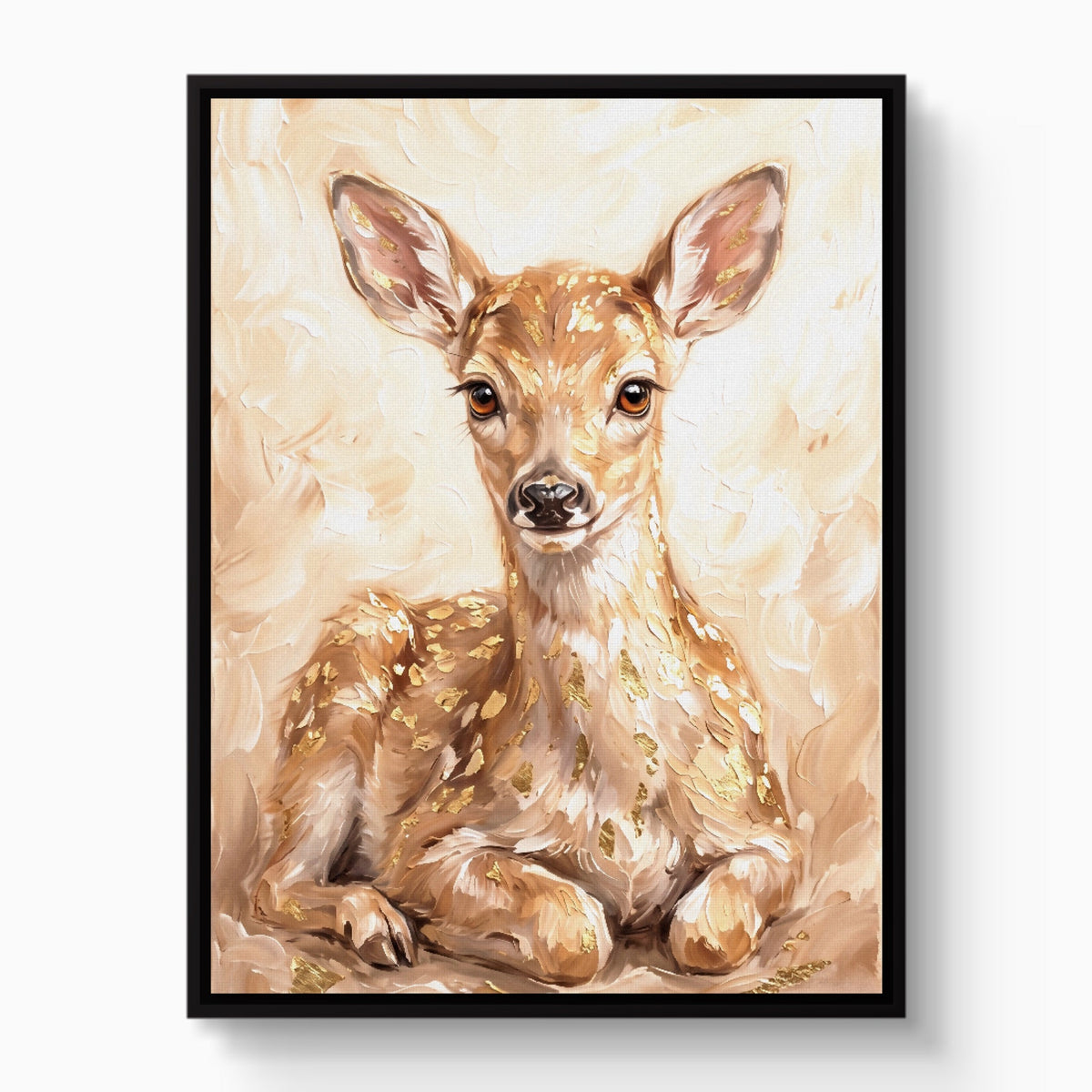 Fawn Dappled Cream - Luxury Wall Art
