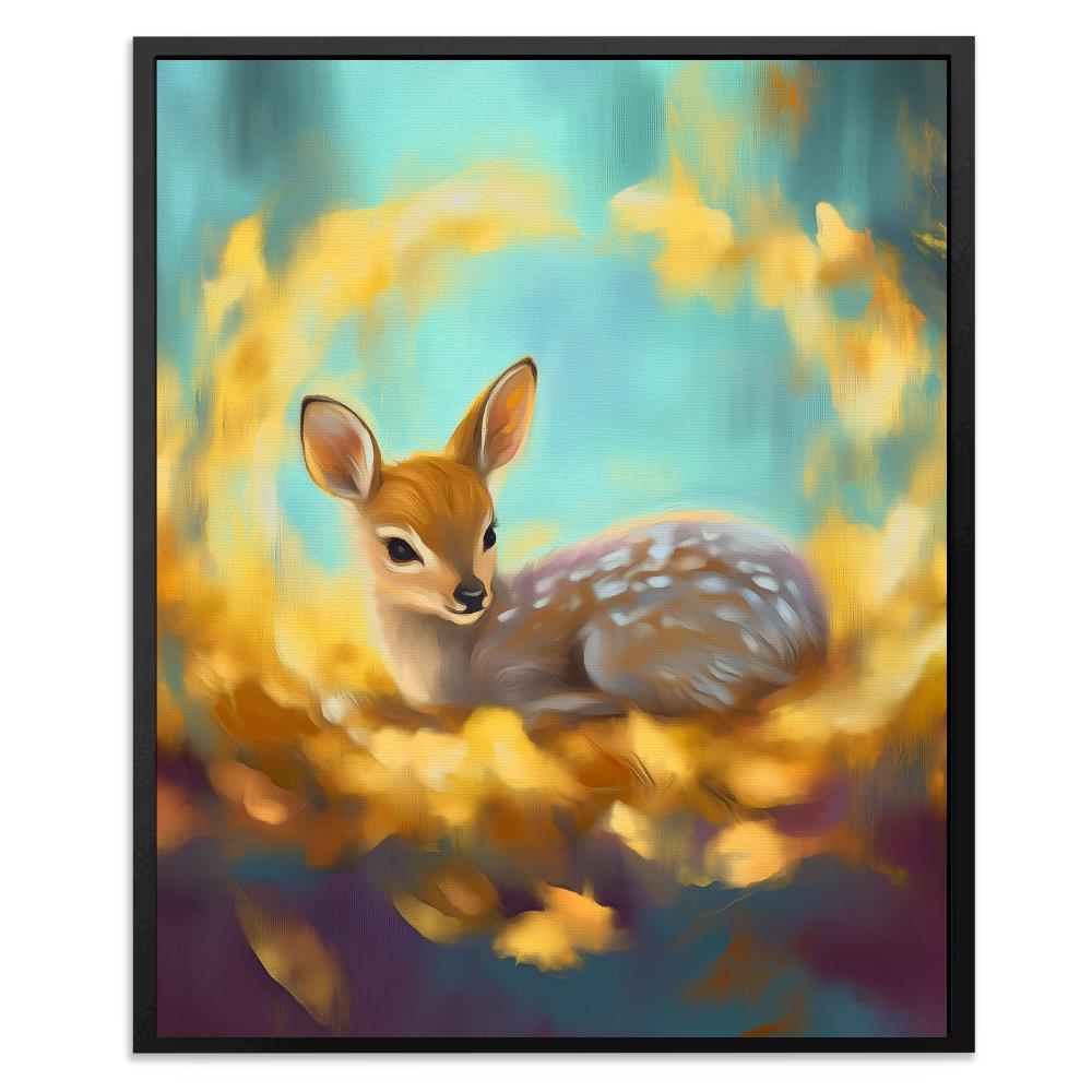 Fawn’s Gentle Glow - Luxury Wall Art