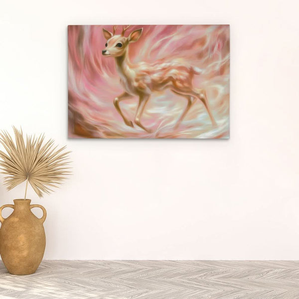 Fawn’s Shadow in a room