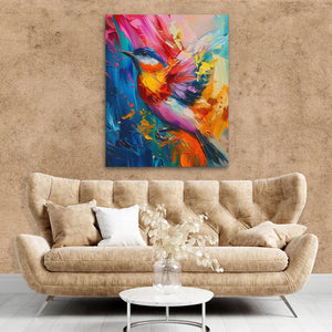 Feathered Fanfare - Luxury Wall Art