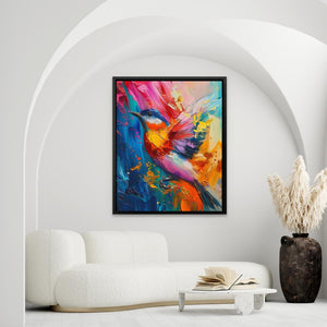 Feathered Fanfare - Luxury Wall Art