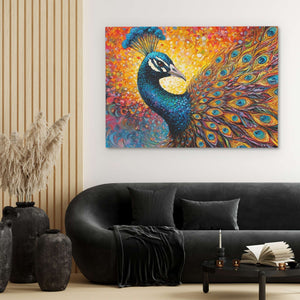 Feathered Majesty - Luxury Wall Art