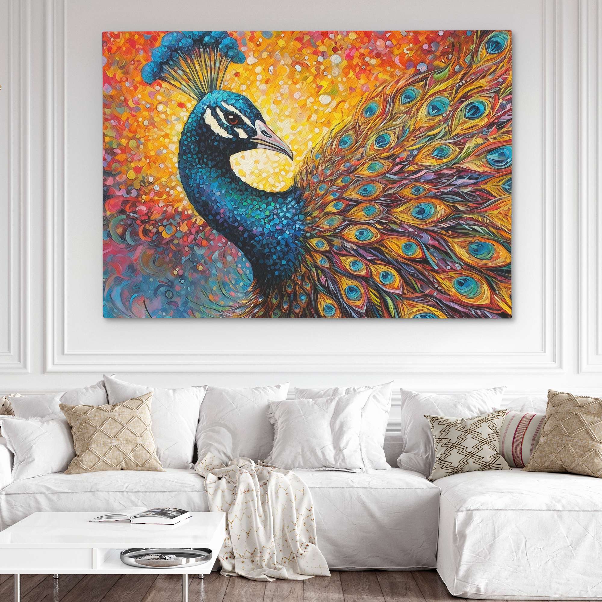 Feathered Majesty - Luxury Wall Art