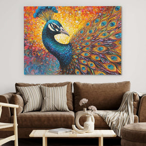 Feathered Majesty - Luxury Wall Art