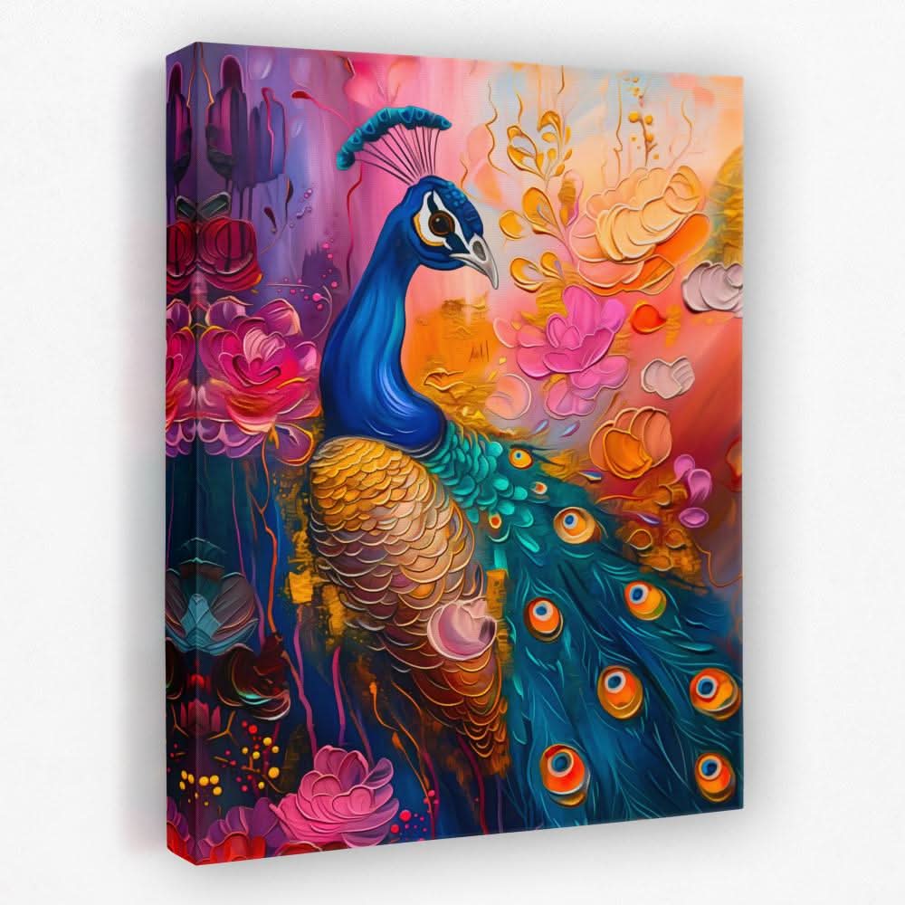 Feathered Wonder - Bird Canvas Wall Art