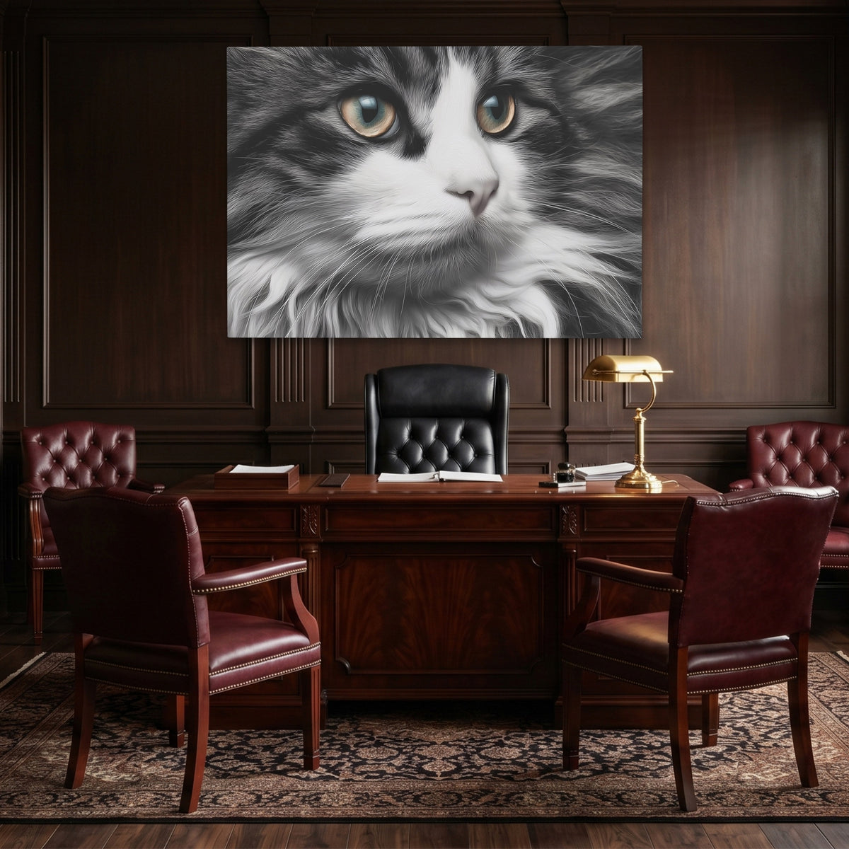 Feline Amber Gaze — Feline Amber Gaze Law Office Land 197