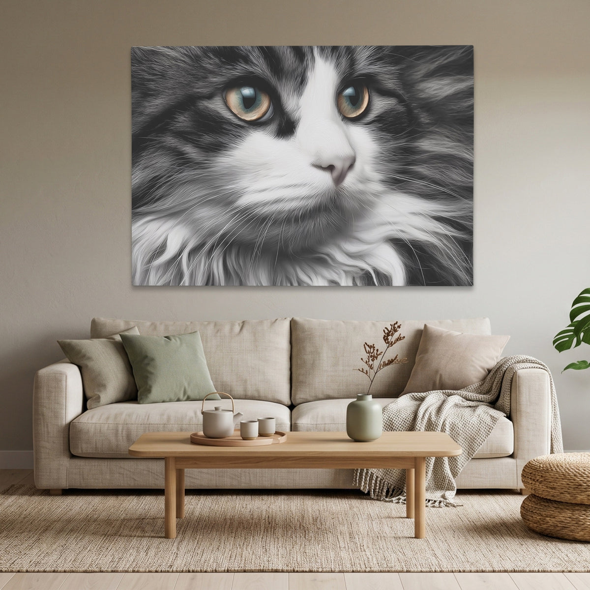 Feline Amber Gaze — Feline Amber Gaze Calm Vibes Land 117