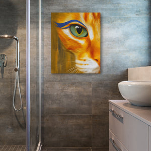 Feline Amber Oracle - Luxury Wall Art