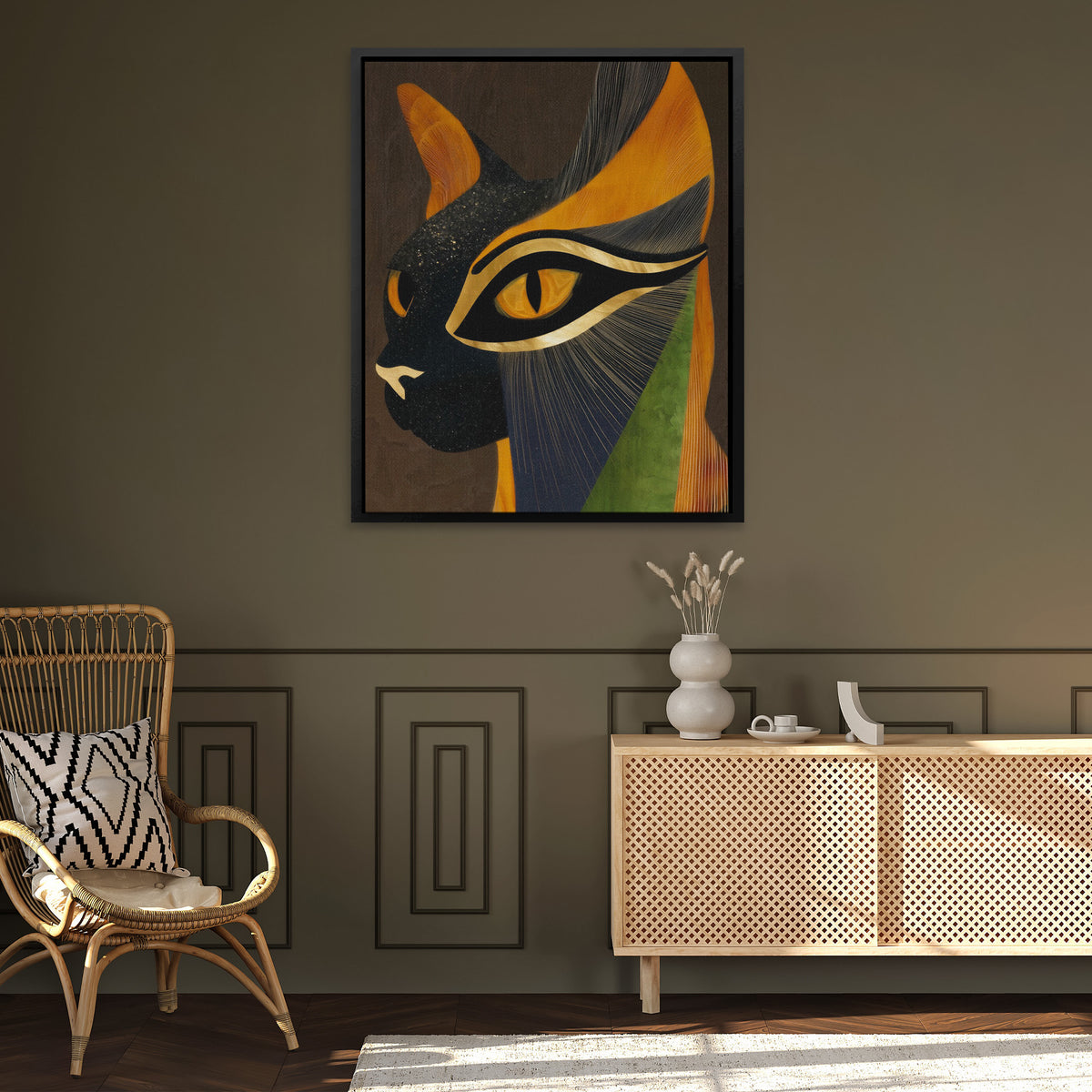 Feline Ceremonial Mask