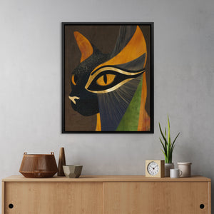 Feline Ceremonial Mask - Luxury Wall Art