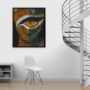 Feline Feather Fusion - Luxury Wall Art