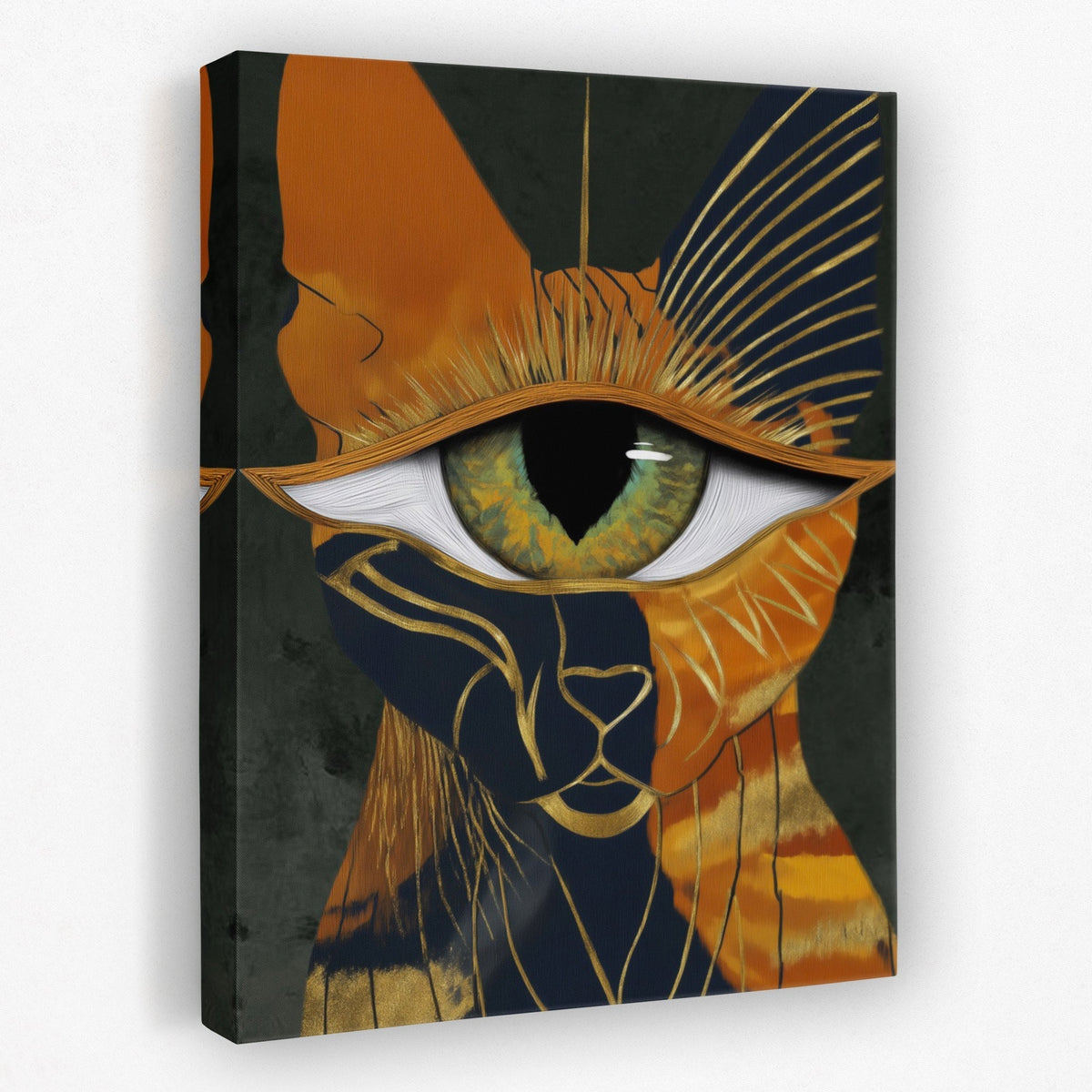 Feline Gaze - Luxury Wall Art