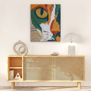 Feline Liquid Dreams - Luxury Wall Art