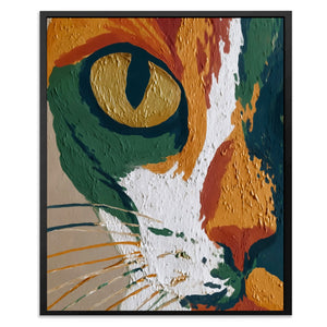 Feline Liquid Dreams - Luxury Wall Art