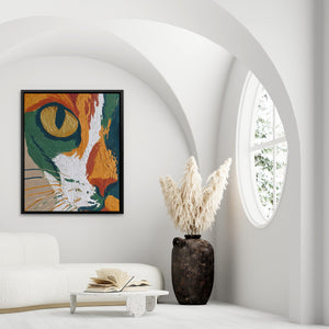 Feline Liquid Dreams - Luxury Wall Art