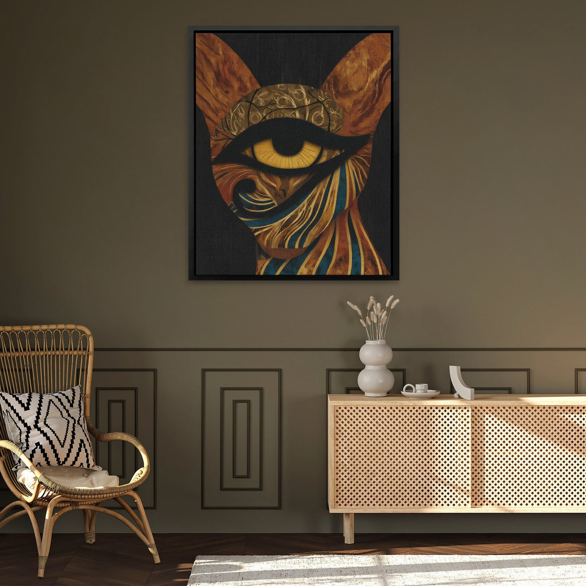 Feline Oracle Vision - Luxury Wall Art