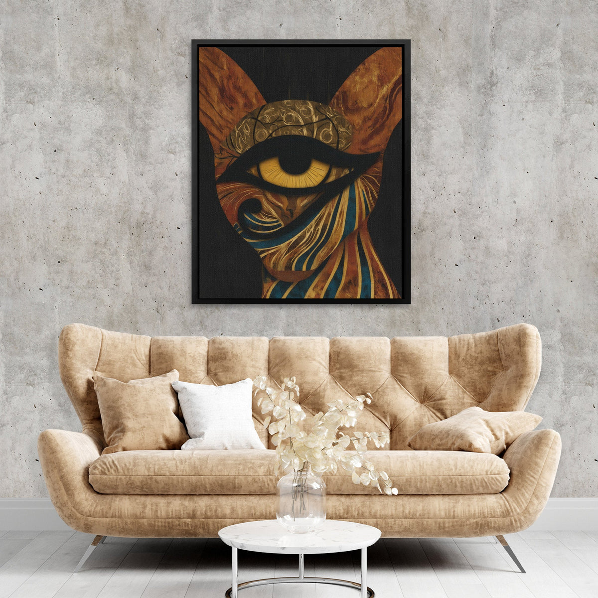 Feline Oracle Vision - Luxury Wall Art