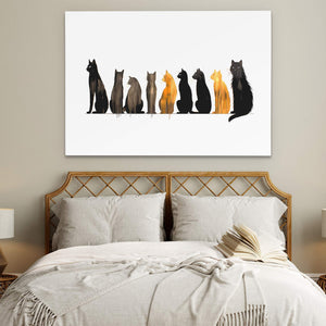 Feline Party - Luxury Wall Art