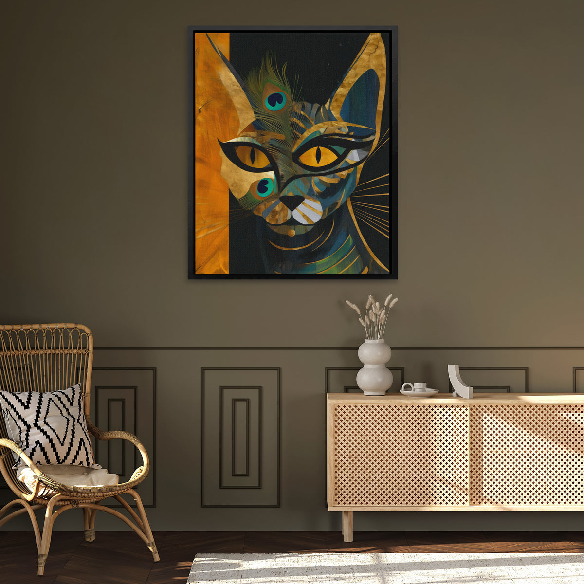 Feline Peacock Fusion