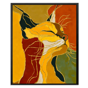 Feline String Line — Feline String Line Front Facing Portrait2 79