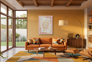 Fem Lux Ace of Diamonds Card — fem lux ace of diamonds card living room interior space 1port flush print