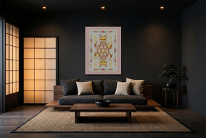 Fem Lux Jack of Diamonds Card — fem lux jack of diamonds card modern minimalist living room 2 1port flush print