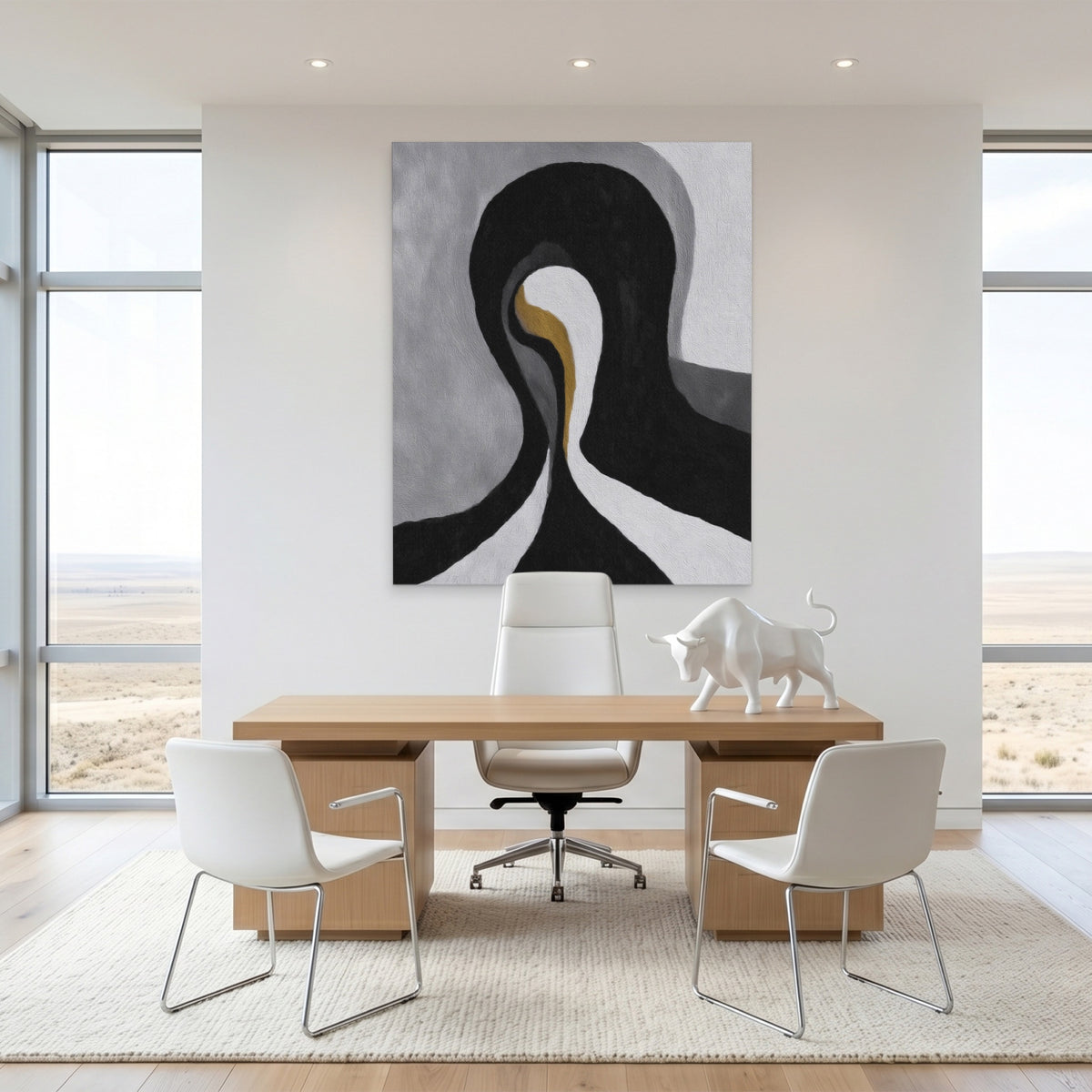 Feminine Curves Abstraction — Feminine Curves Abstraction White Bull Room Port 53