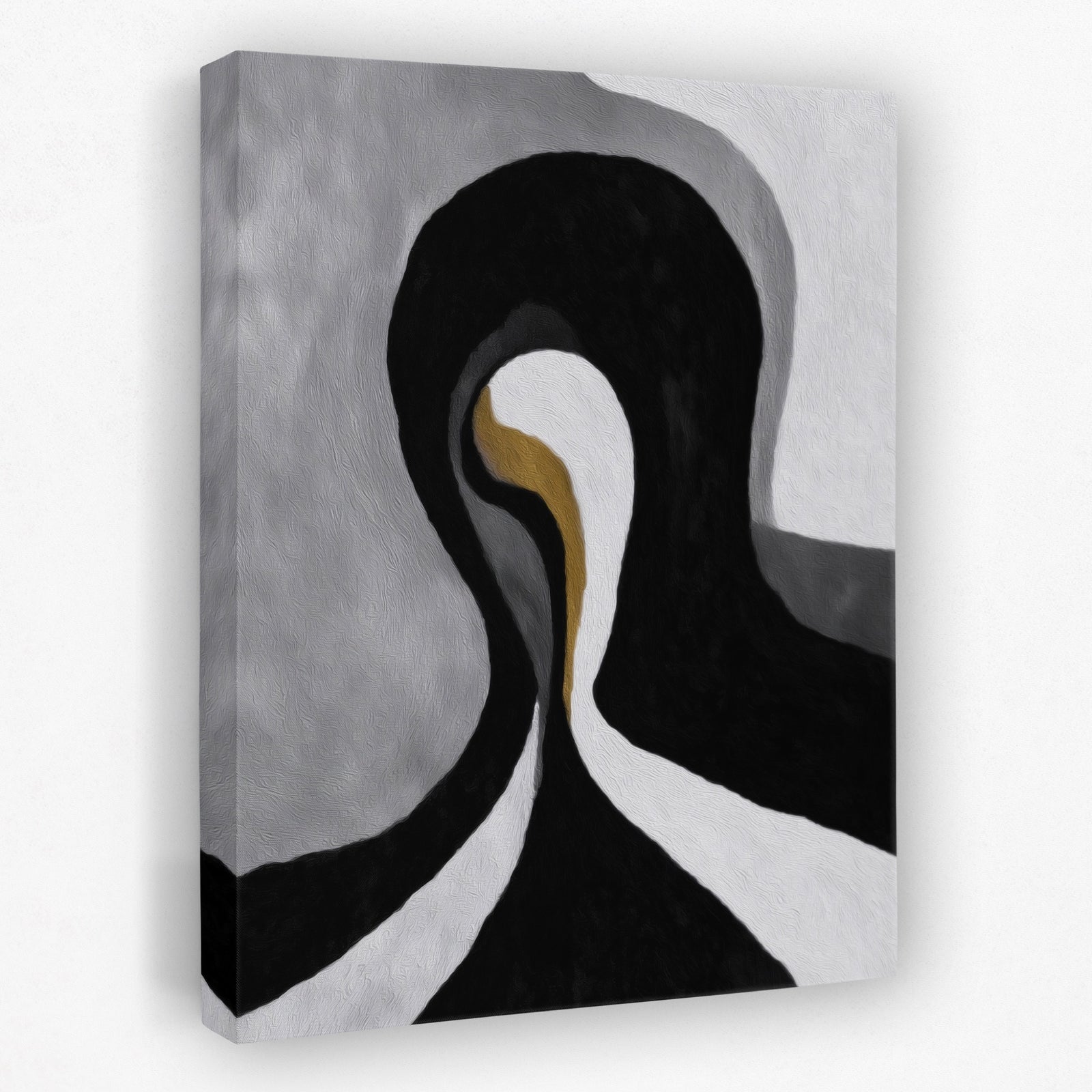 Feminine Curves Abstraction — Feminine Curves Abstraction Portrait   Side View   Mirror 293