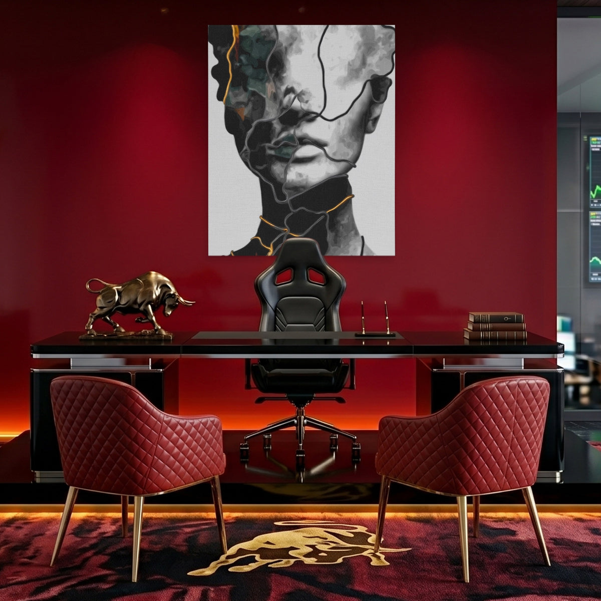 Feminine Monoline Gold — Feminine Monoline Gold Bull Trader Room Port 80
