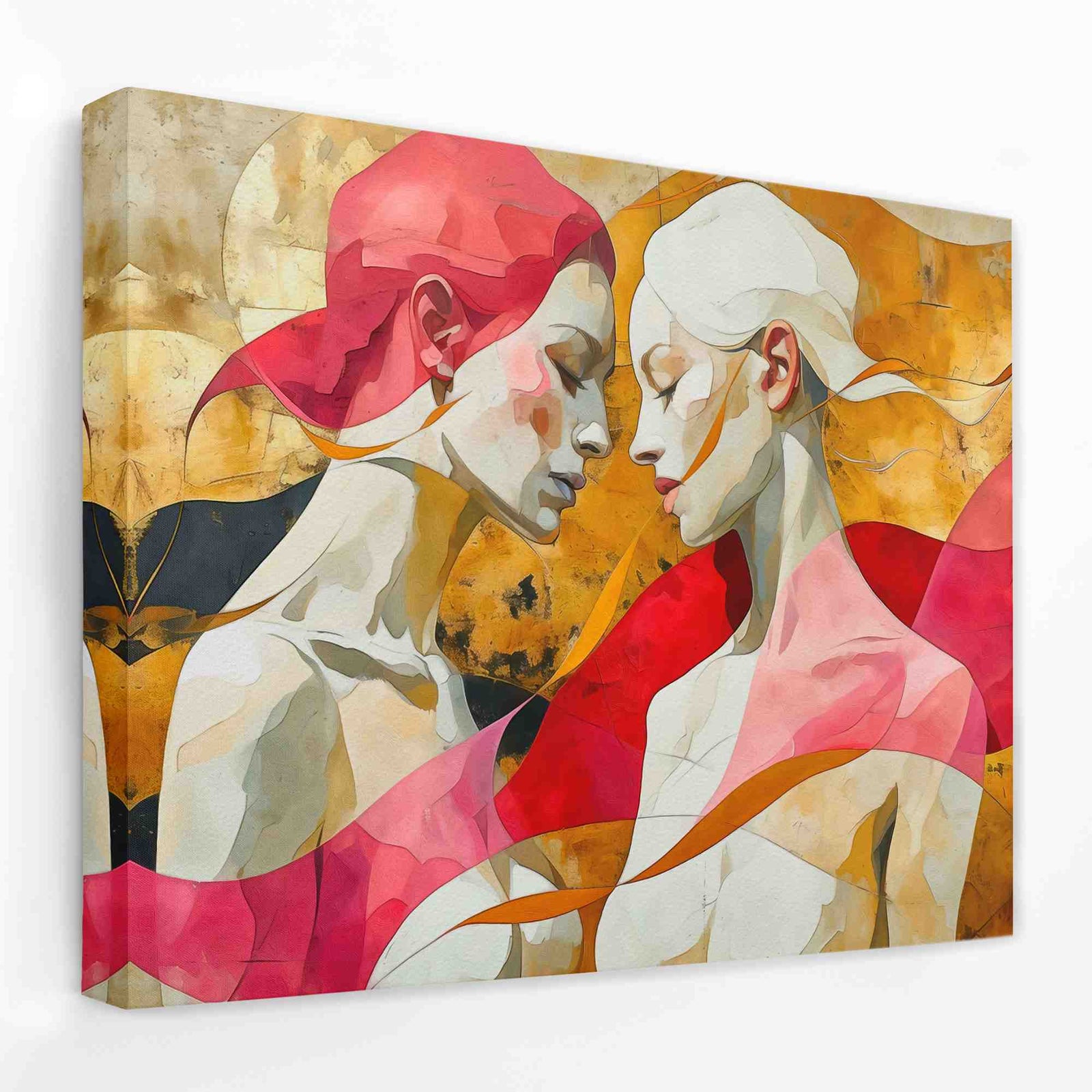 Feminine Romance - Female Canvas Wall Art