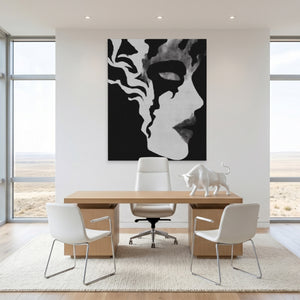 Feminine Silhouette Dark — Feminine Silhouette Dark White Bull Room Port 57