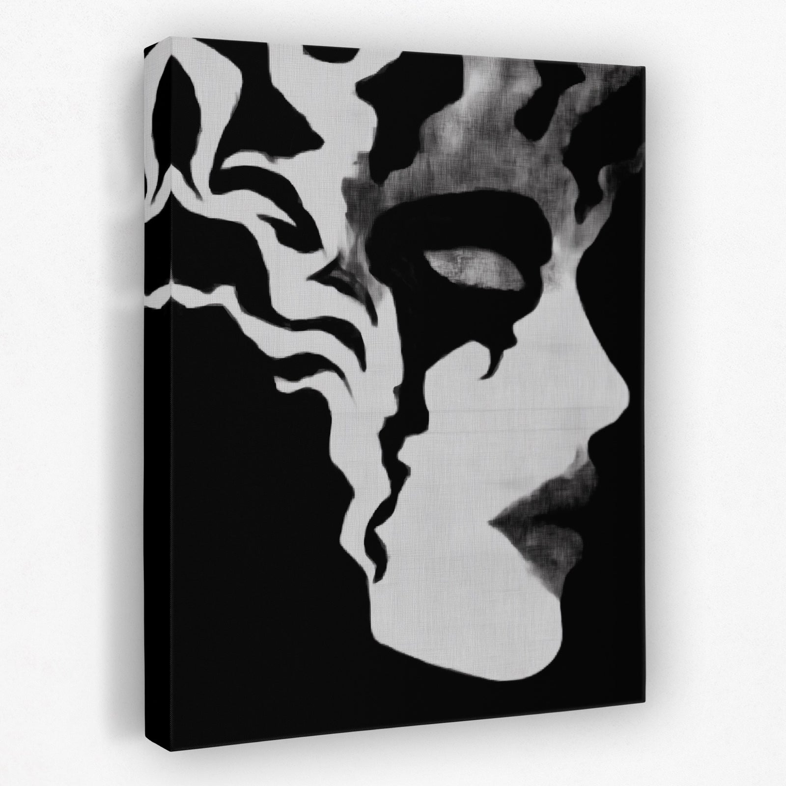 Feminine Silhouette Dark — Feminine Silhouette Dark Portrait   Side View   Mirror 33