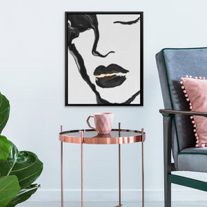 Feminine Silhouette Graphic — Feminine Silhouette Graphic Pink Cup 226