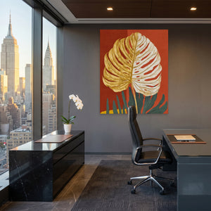 Fern Fossil Impression — Fern Fossil Impression Office View Port 109