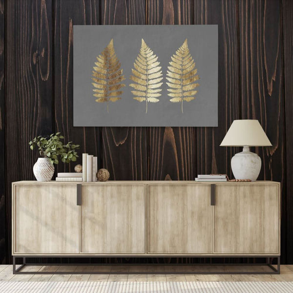 Fern Leaves in a room