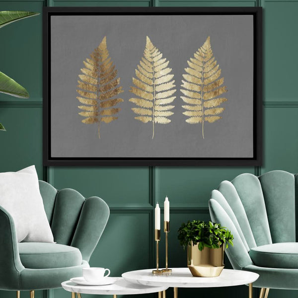 Fern Leaves in a room