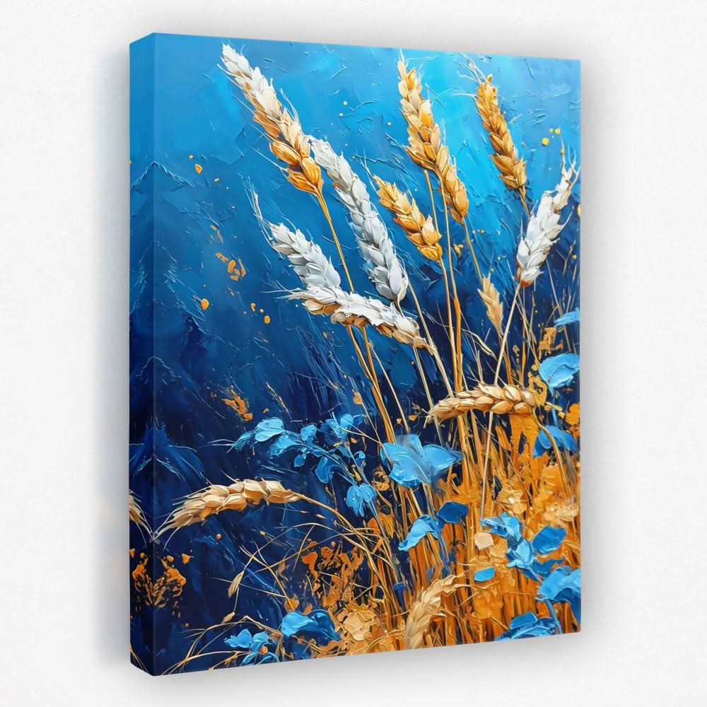 Field of Gold - Farm Canvas Wall Art