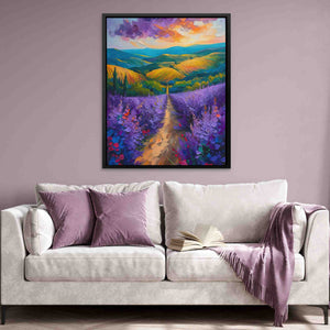 Fields of Amethyst - Luxury Wall Art