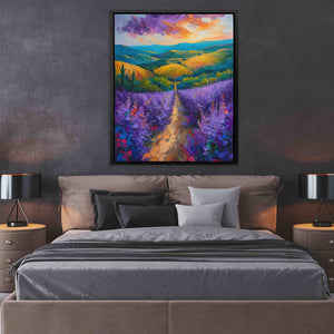 Fields of Amethyst - Luxury Wall Art