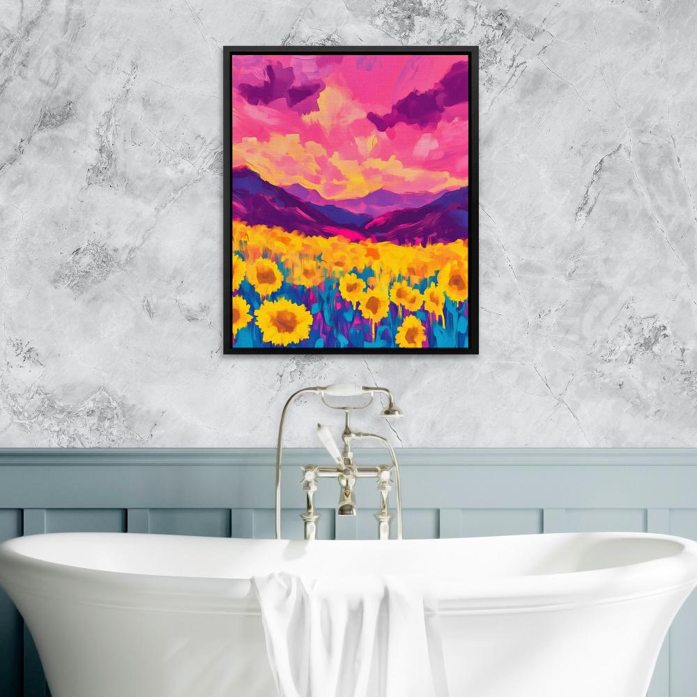 Fields of Fire - Luxury Wall Art