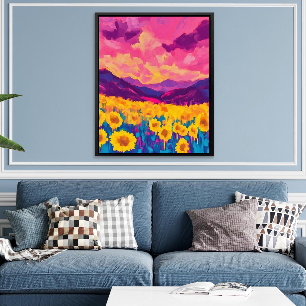 Fields of Fire - Luxury Wall Art