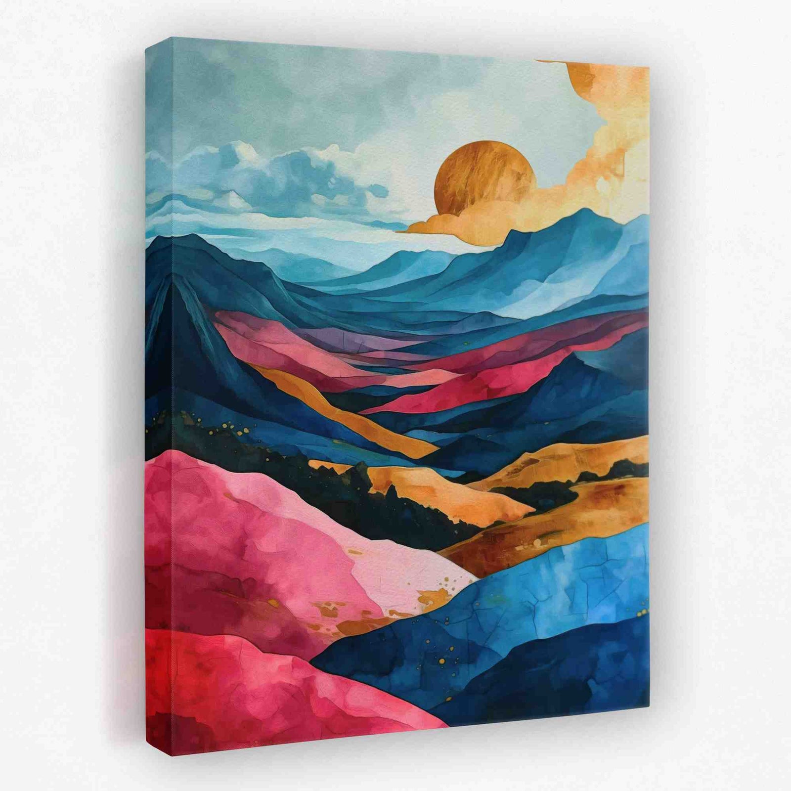 Fields of Glory - Hills Canvas Wall Art