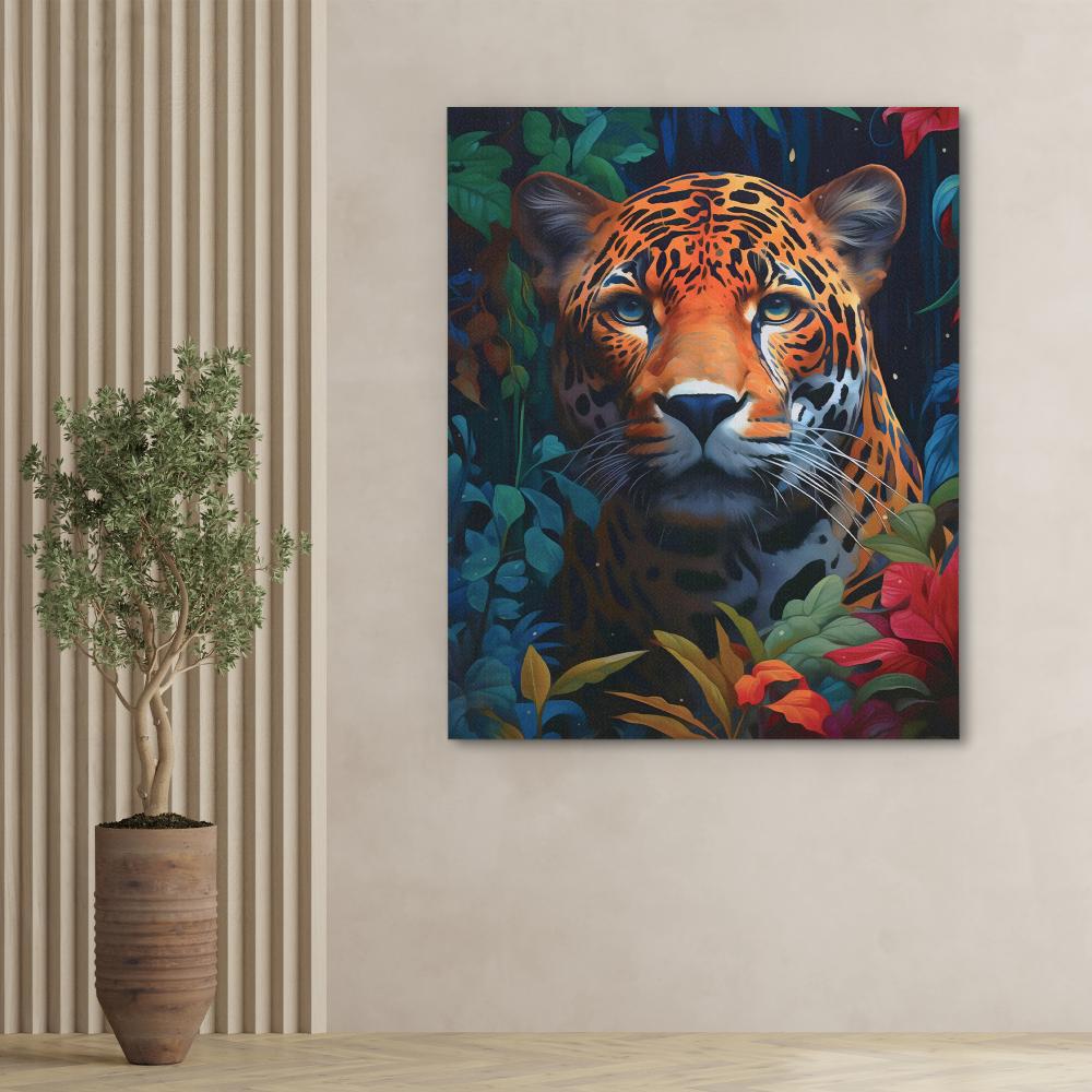 Fierce Jungle Cat - Luxury Wall Art