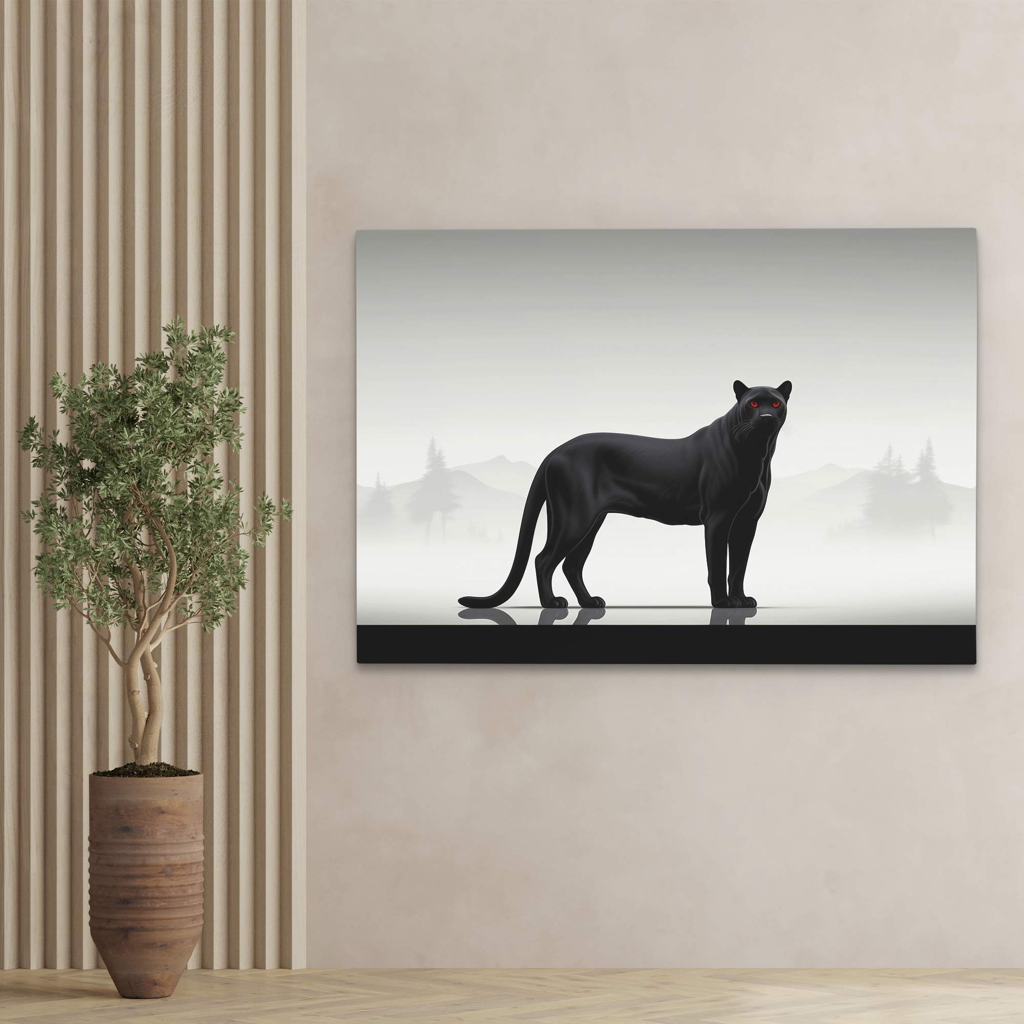 Fierce Panther - Luxury Wall Art