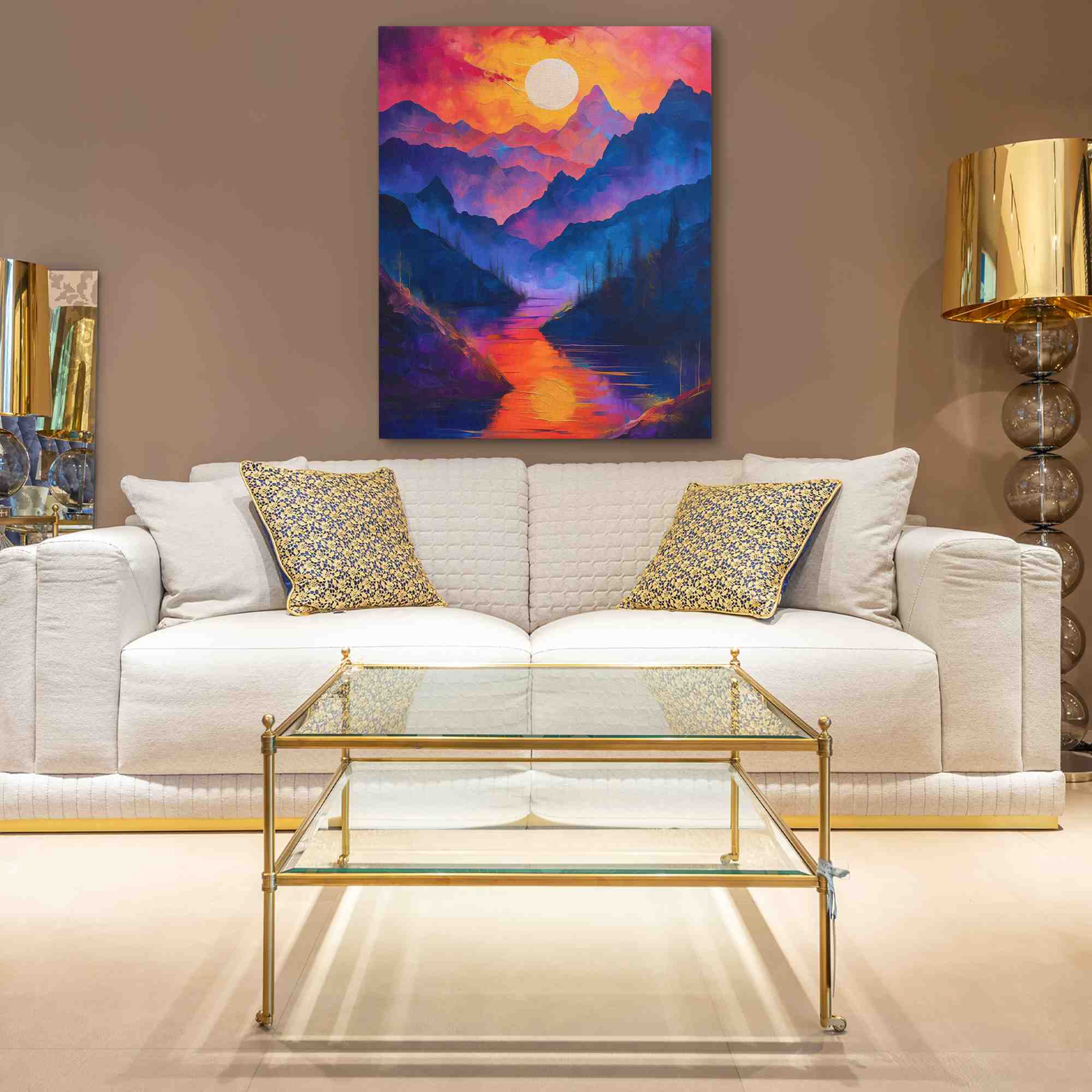 Fiery Sunset - Luxury Wall Art